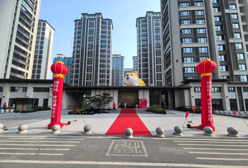 理想新家，如愿以?xún)敗獓?guó)悅城·譽(yù)府一期二標(biāo)段盛大交房